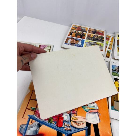 VTG Loteria De Artes Y Oficios Lot of 34 Cards Boards Mexico Bingo - Picture 10 of 13